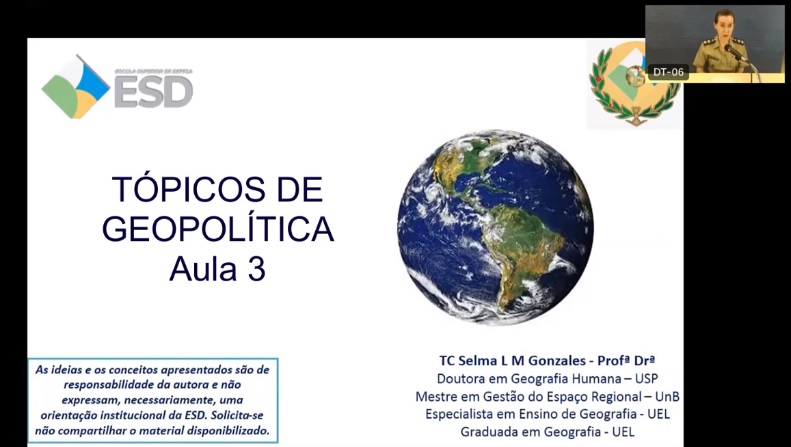 Geopolítica - Aula 3A - TC Selma