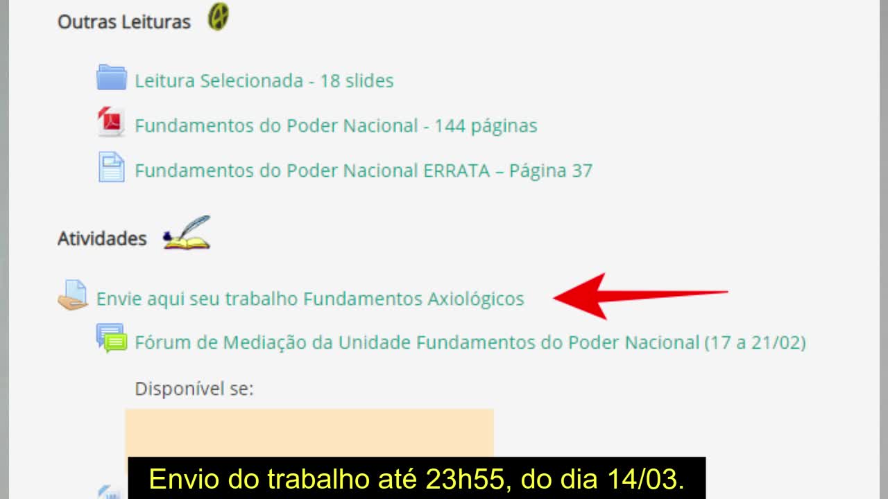 Fundamentos Axiológicos -  Videoaula 3 -Professora Leonor - 1m6s