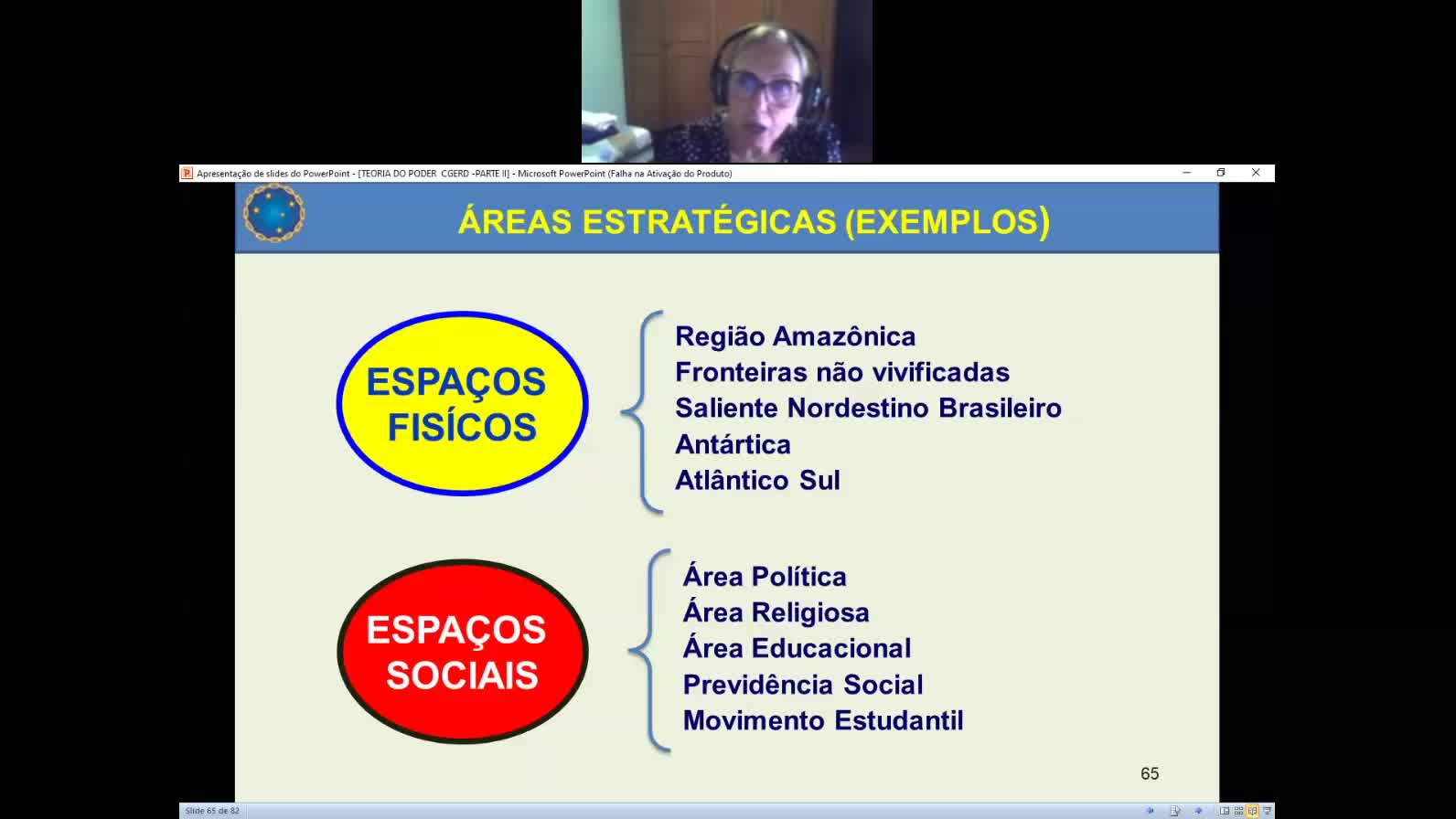 Conceitos Fundamentais e Poder Nacional - Profa Leonor Teixeira - Parte 3 - 27 03 2023