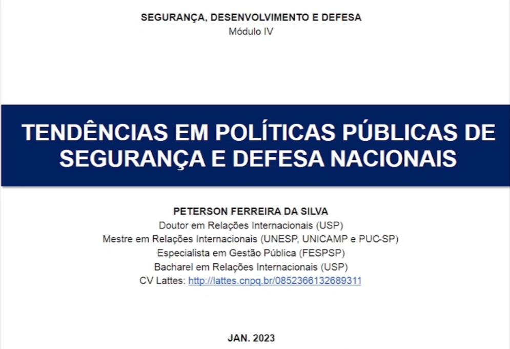 SDD Aula 2 Parte 2 Tendências em Políticas Públicas Prof Peterson