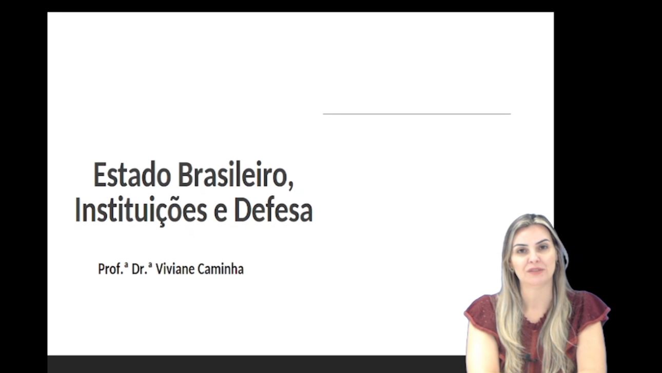 Estado e Defesa em Perspectiva Histórica Parte 1 Profa Viviane