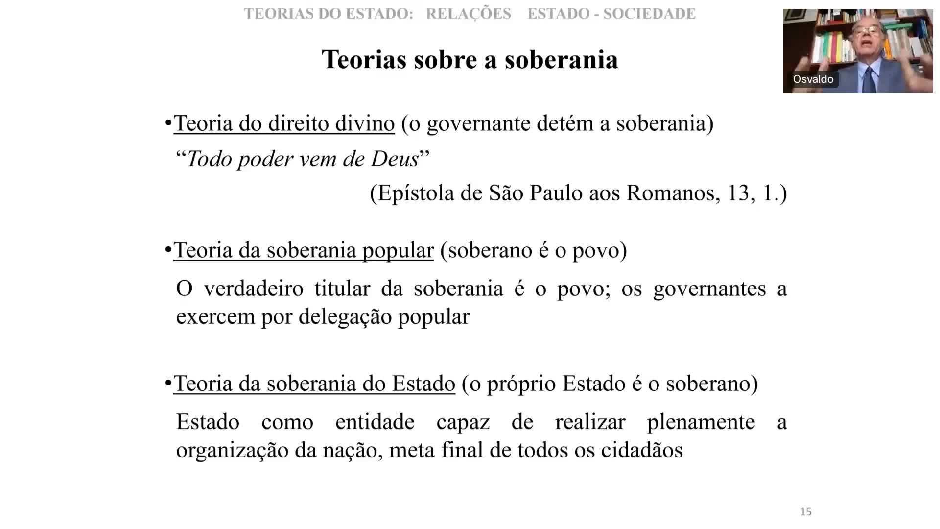 2.3 - Videoaula - Política e Poder - Teorias de Estado - Prof Osvaldo - Parte 2