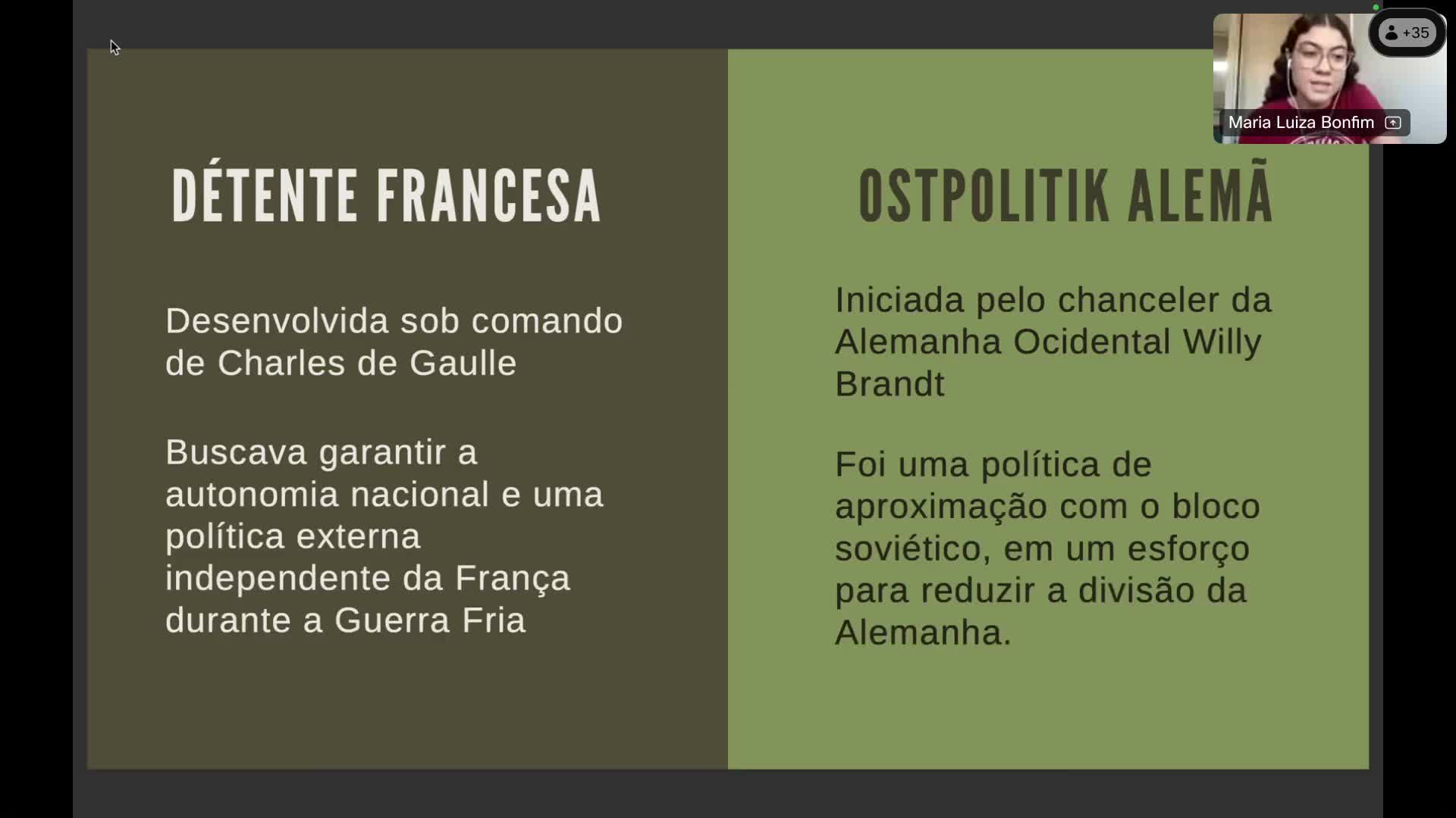Apresentações